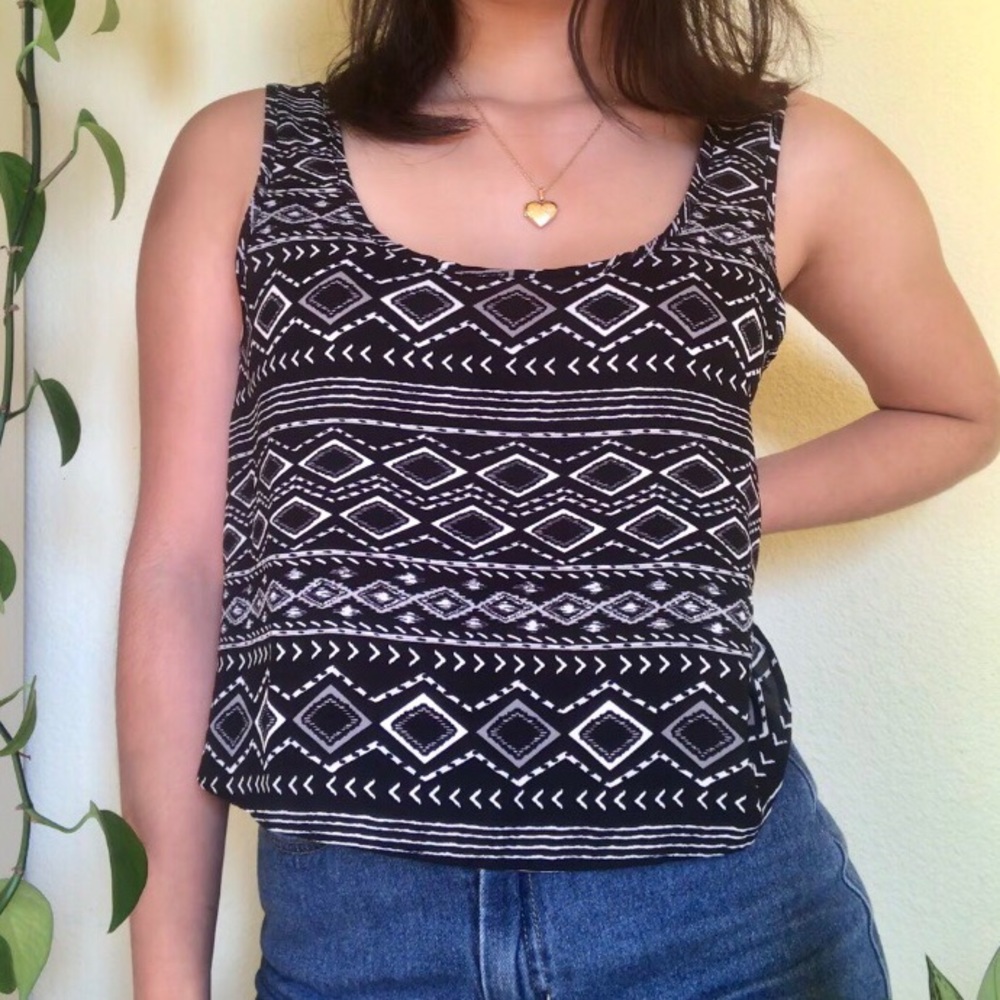 Print tank top